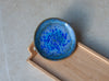 Coupelle bleue aux reflets mauves 15 cm