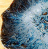 Coupe décorative bleu océanique  25cm