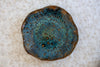 Plateau décoratif Astral bleu  brun  doré (32 cm)