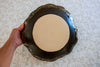 Plateau décoratif Astral bleu  brun  doré (32 cm)