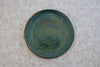 Grande assiette bleu vert doré (29 cm)