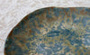coupe décorative Minérale Bleue Nacrée Brun Dorée (24 cm)