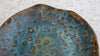 Plateau décoratif Astral bleu  brun  doré (32 cm)