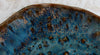 Plateau décoratif Astral bleu  brun  doré (32 cm)